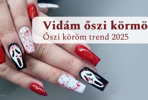 Vidám őszi körmök – Őszi köröm trend 2025
