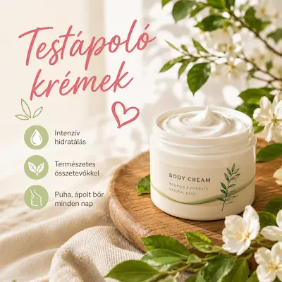 Testápoló krémek